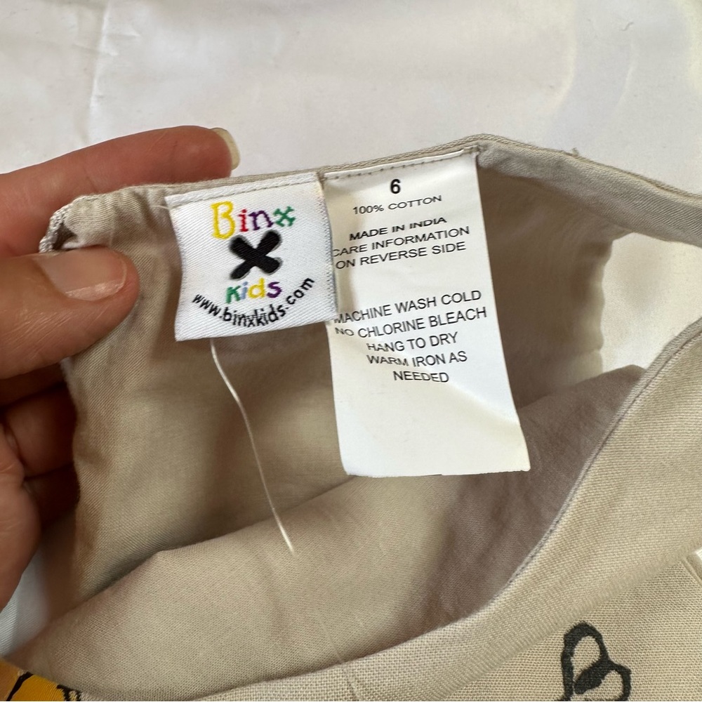 Bind Kids Painted Dress with Rooster Size 6 - Picture 5 of 6